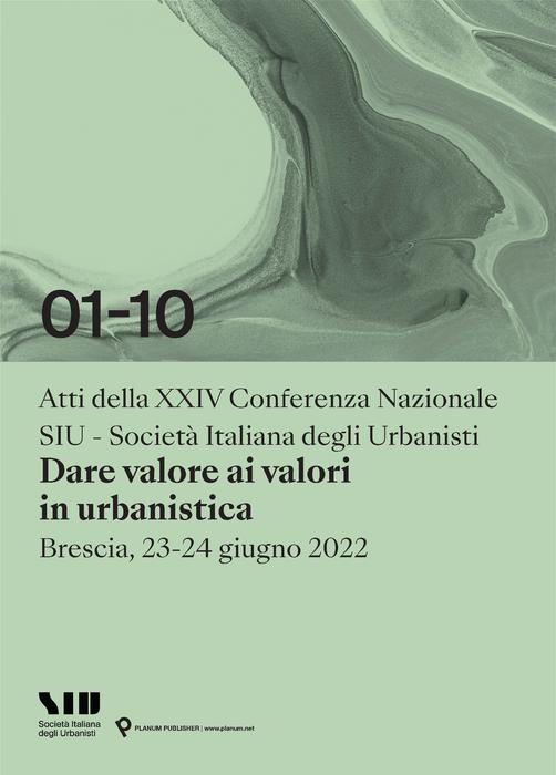 Atti Della XXIV Conferenza Nazionale SIU - Società Italiana Degli ...